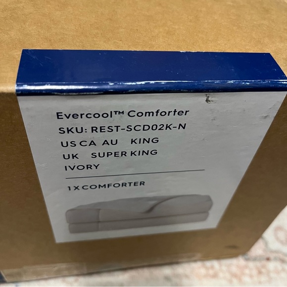 Rest Evercool® Cooling Comforter ivory King - Picture 4 of 8